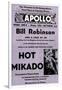 Newspaper Ad Proof Sheet for Apollo Theatre: Bill Robinson in Hot Mikado-null-Framed Art Print