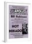 Newspaper Ad Proof Sheet for Apollo Theatre: Bill Robinson in Hot Mikado-null-Framed Art Print