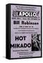 Newspaper Ad Proof Sheet for Apollo Theatre: Bill Robinson in Hot Mikado-null-Framed Stretched Canvas