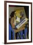 Newspaper and Fruit Dish, 1916-Juan Gris-Framed Giclee Print