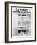 Newspaper Headline-null-Framed Art Print