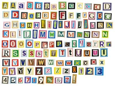 newspaper magazine alphabet with letters numbers posters donatas1205 allposters com