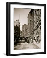 Newspaper Row-null-Framed Photo