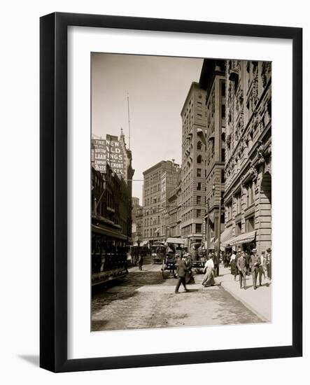 Newspaper Row-null-Framed Photo