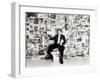 Newspaper Salesman, c.1960-English Photographer-Framed Photographic Print