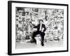 Newspaper Salesman, c.1960-English Photographer-Framed Photographic Print