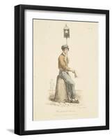 Newspaper Seller-Antoine Charles Horace Vernet-Framed Giclee Print