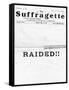 Newspaper, Suffragette-null-Framed Stretched Canvas