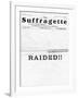 Newspaper, Suffragette-null-Framed Art Print