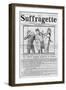 Newspaper, Suffragette-null-Framed Art Print