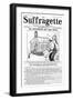 Newspaper, Suffragette-null-Framed Art Print