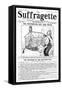 Newspaper, Suffragette-null-Framed Stretched Canvas