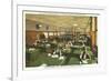 Newsroom, Detroit News Building, Michigan-null-Framed Premium Giclee Print