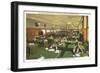 Newsroom, Detroit News Building, Michigan-null-Framed Art Print