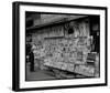 Newsstand, 32nd Street and Third Avenue, Manhattan-Berenice Abbott-Framed Giclee Print