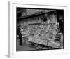 Newsstand, 32nd Street and Third Avenue, Manhattan-Berenice Abbott-Framed Giclee Print