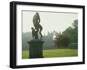 Newstead Abbey, Home of Lord Byron, Nottinghamshire, England, United Kingdom, Europe-Scholey Peter-Framed Photographic Print