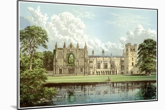 Newstead Abbey, Nottinghamshire, Home of the Webb Family, C1880-Benjamin Fawcett-Mounted Giclee Print