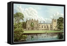 Newstead Abbey, Nottinghamshire, Home of the Webb Family, C1880-Benjamin Fawcett-Framed Stretched Canvas