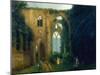 Newstead Abbey with the Last Resting Place of Byrons Dog Botswain-William West-Mounted Giclee Print