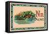 Newt-null-Framed Stretched Canvas