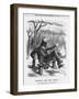 Newton and the Apple, 1887-Joseph Swain-Framed Giclee Print