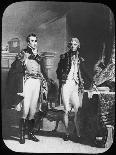 The Army and Navy, Wellington and Nelson, C1805-Newton & Co-Framed Giclee Print