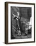Newton Investigating Light, C1879-John Adam Houston-Framed Giclee Print