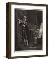 Newton Investigating Light-John Adam P. Houston-Framed Giclee Print