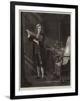 Newton Investigating Light-John Adam P. Houston-Framed Giclee Print