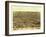 Newton, Iowa - Panoramic Map-Lantern Press-Framed Art Print