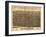 Newton, Massachusetts - Panoramic Map-Lantern Press-Framed Art Print