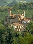 Houses and Church of an Ancient Wine Town on a Hill at Loreto Aprutino in Abruzzi, Italy, Europe-Newton Michael-Mounted Photographic Print