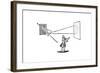 Newton's Experiment Splitting White Light into the Colours of the Spectrum by a Prism, 1757-null-Framed Giclee Print