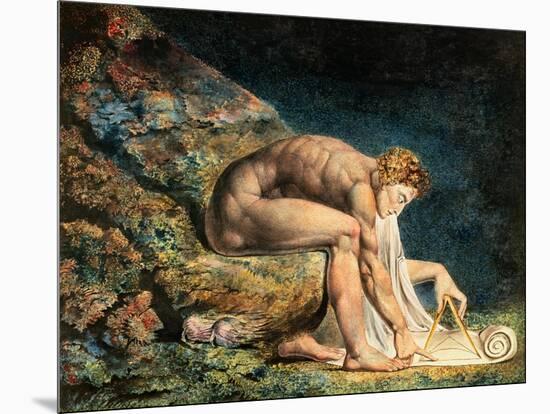 Newton-William Blake-Mounted Giclee Print