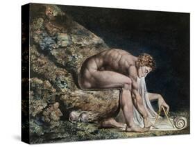 Newton-William Blake-Stretched Canvas