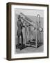 Newtonian Telescope as Modified by Foucault-null-Framed Art Print