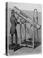 Newtonian Telescope as Modified by Foucault-null-Stretched Canvas