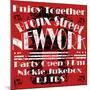 Newyork City Design Man T-Shirt Vector Design-emeget-Mounted Art Print