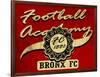 Newyork Football Academy College Tee Graphic-emeget-Framed Art Print