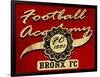 Newyork Football Academy College Tee Graphic-emeget-Framed Art Print