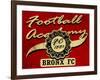 Newyork Football Academy College Tee Graphic-emeget-Framed Art Print