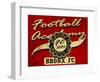 Newyork Football Academy College Tee Graphic-emeget-Framed Art Print