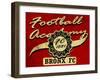 Newyork Football Academy College Tee Graphic-emeget-Framed Art Print