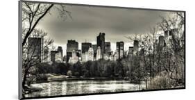 Newyork Noir-null-Mounted Art Print