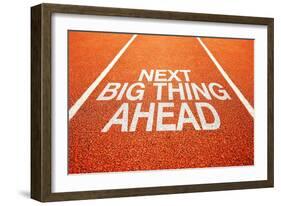 Next Big Thing Ahead-igor stevanovic-Framed Art Print