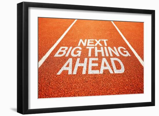 Next Big Thing Ahead-igor stevanovic-Framed Art Print