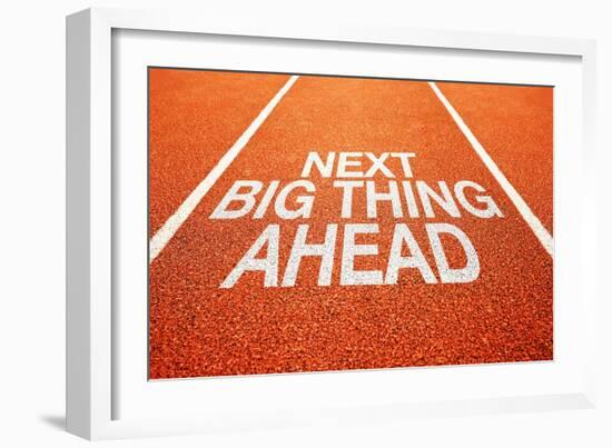 Next Big Thing Ahead-igor stevanovic-Framed Art Print