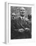 Next Prime Minister Clement Attlee, Greeting Newsreel Personnel-Bob Landry-Framed Photographic Print