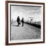 Next Time Try the Train Relax Southern Pacific, March 1937-Dorothea Lange-Framed Photo